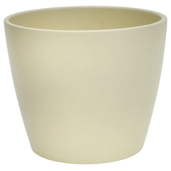 Ivyline Cream Poinsettia Planter 14cm