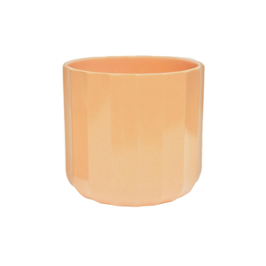 Ivyline Positano Apricot Geo Planter - Small - image 3