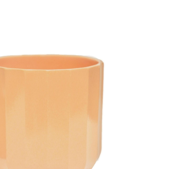 Ivyline Positano Apricot Geo Planter - Small - image 2