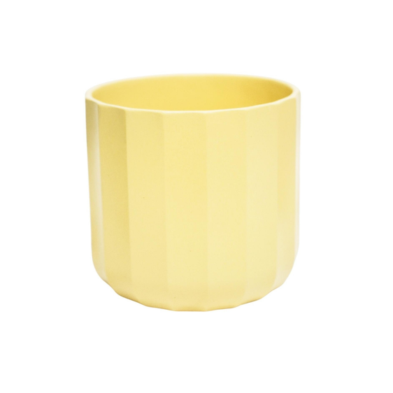 Ivyline Positano Lemon Geo Planter - Medium - image 1