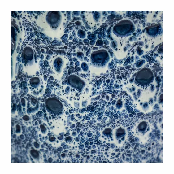Ivyline Reactive Glaze Sapphire Planter - Large - image 4