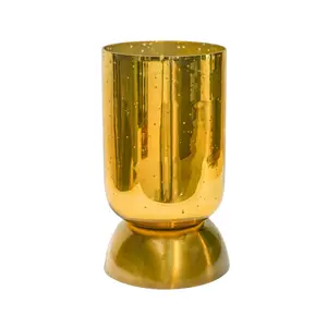 Ivyline Regency Gold Tiered Vase 23cm - image 2