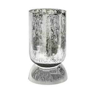 Ivyline Regency Silver Tiered Vase 23cm - image 2