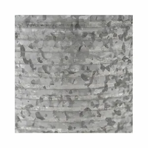 Ivyline Ribbed Galvanised Vase - image 4