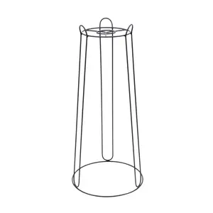 Ivyline Saluzzo Black Plant Stand - Large