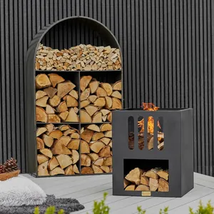 Ivyline Sculptural Archway Log Storage - image 1