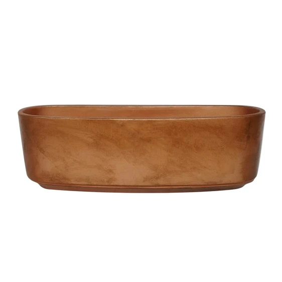Ivyline Tivoli Copper Long Planter - image 3