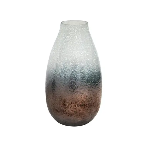Ivyline Verre Atlantic Blue Snowdrop Vase