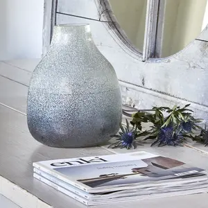 Ivyline Verre Atlantic Blue Vase - image 1