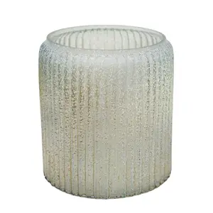Ivyline Verre Ribbed Gold Planter Ø15cm - image 2