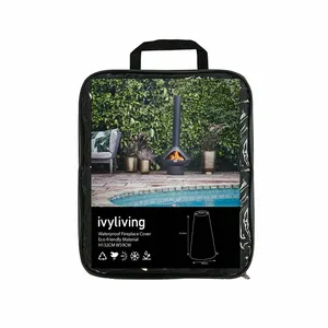 Ivyline Waterproof Fireplace Cover - Large