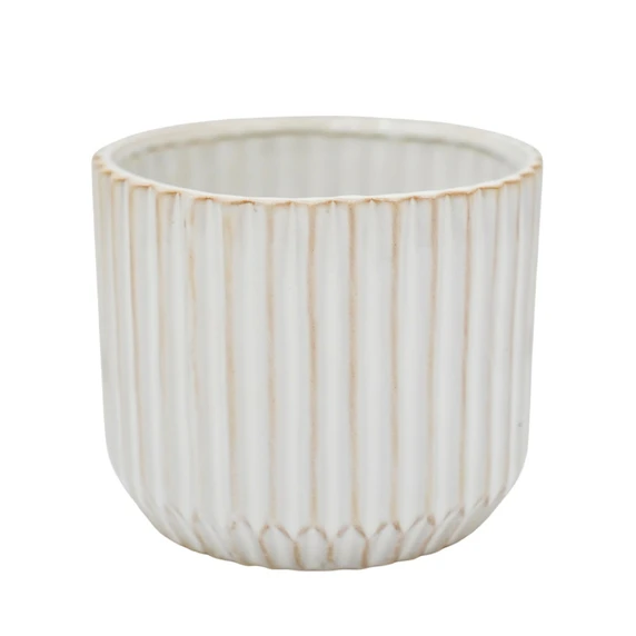 Ivyline Willow Ivory Planter 19cm - image 1