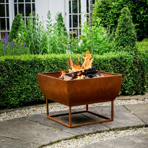 Ivyline Windermere Rust Firebowl - image 1