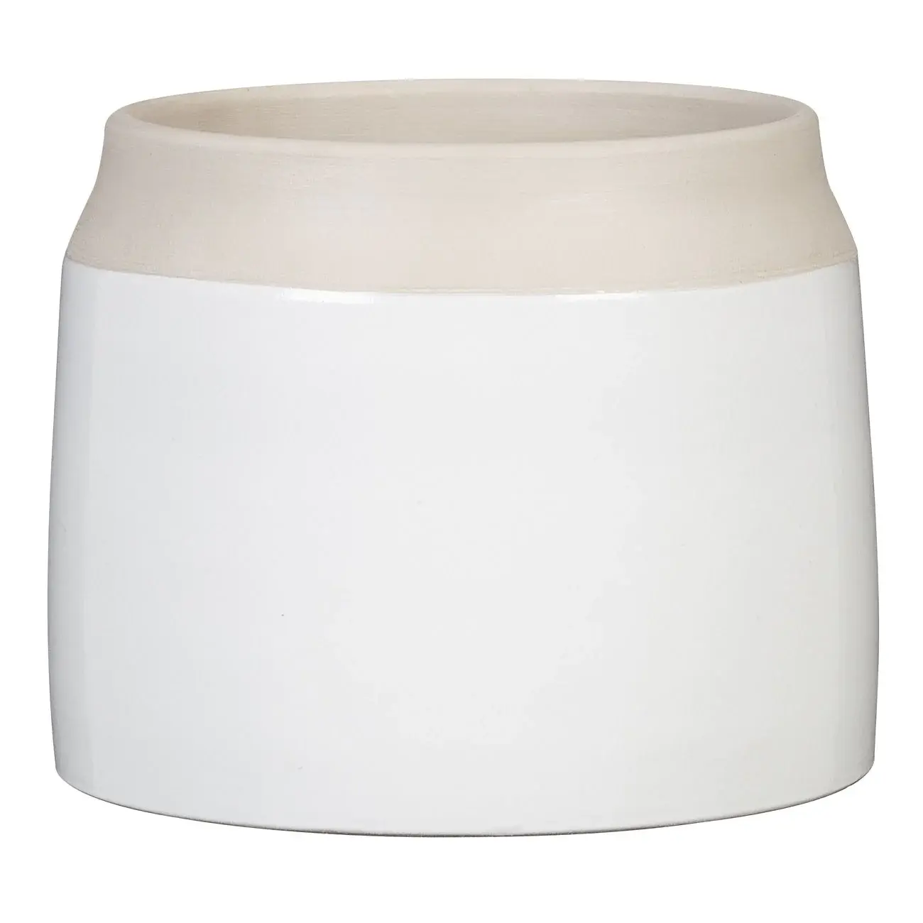 Java Pot White Jarro White Pot Ø14cm - Cowell's Garden Centre | Woolsington