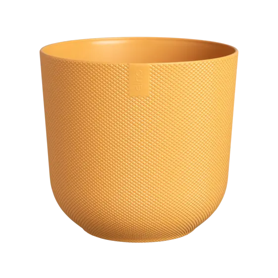 elho Jazz Amber Yellow Pot - Ø16cm - image 1