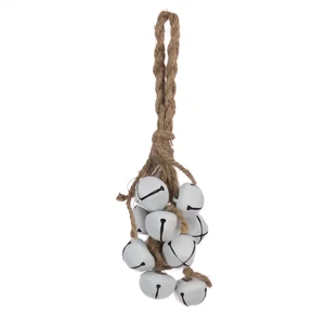 Jingle Bell Hanging Bunch - White