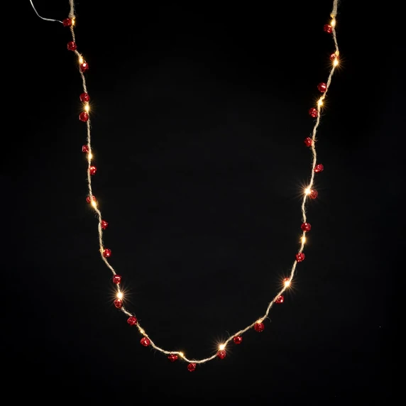 Jingle Bell Light Up Garland - Silver - image 3