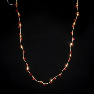 Jingle Bell Light Up Garland - Silver - image 3