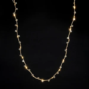 Jingle Bell Light Up Garland - Silver - image 4