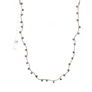 Jingle Bell Light Up Garland - Silver - image 5