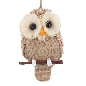 Jute Owl Tree Decoration