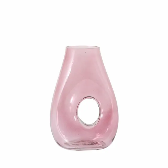 Karin Retro Vase - Pink - image 1