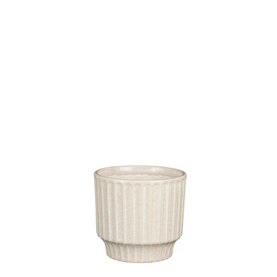 Karl Off White Pot - Ø14cm