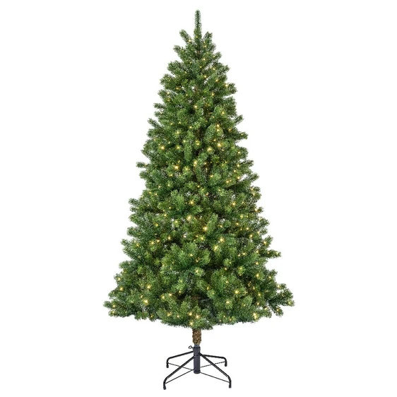 Kenmore Fir Pre-Lit Artificial Christmas Tree 7ft - image 1