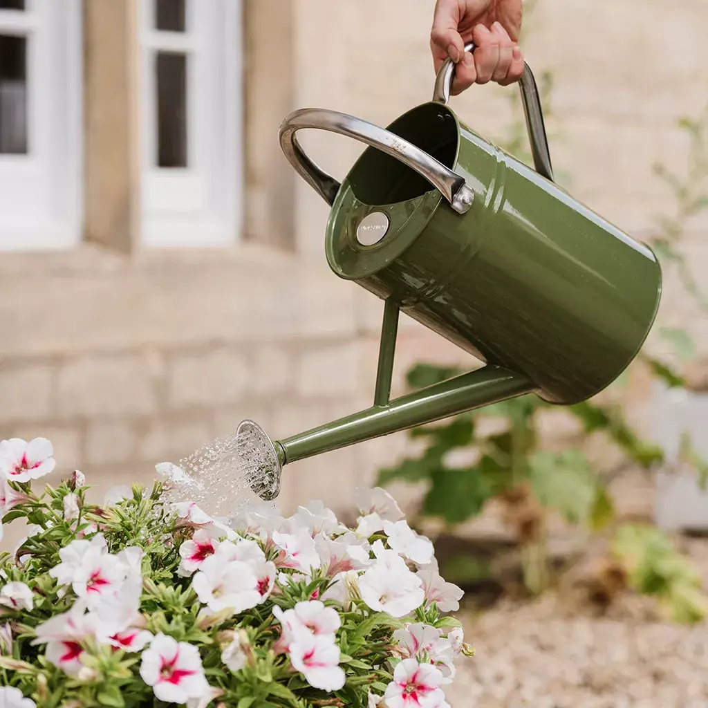 Kent & Stowe Tweed Green Watering Can Cowell's Garden Centre