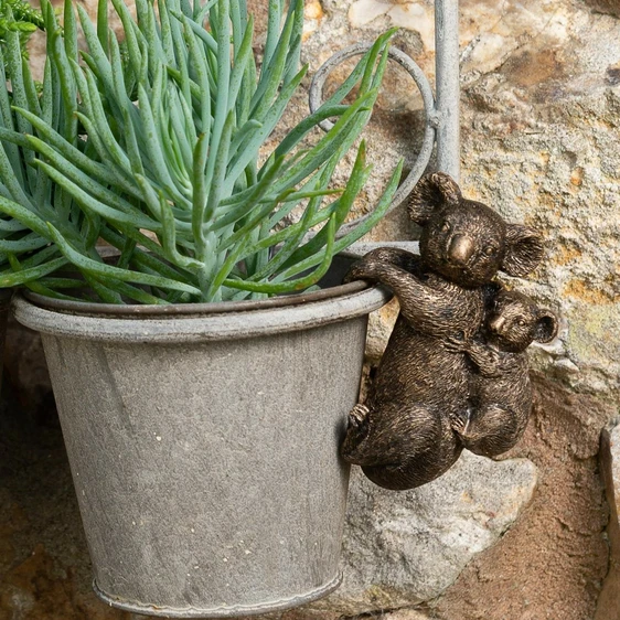 Koala Bear & Cub Pot Buddy - image 3