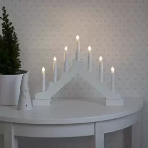 Welcome Light Traditional Arch - White