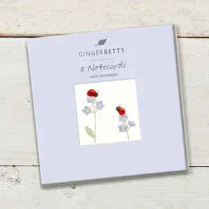 Ladybird & Rabbit Notecard Set - image 1