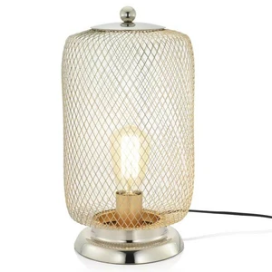 Lattice Barrel Table Lamp - Medium