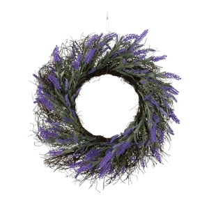 Lavender Artificial Wreath
