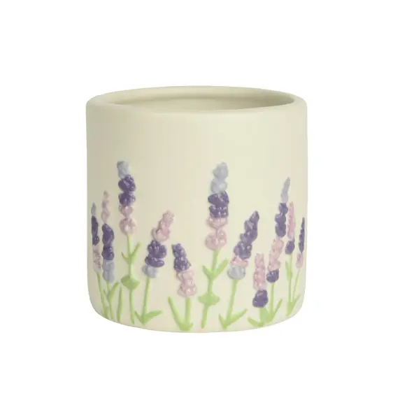 Lavender Porcelain Planter