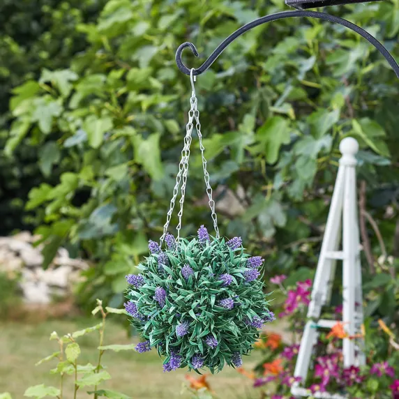 Lavender Topiary Artificial Ball - image 1