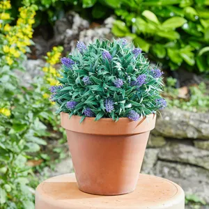 Lavender Topiary Artificial Ball - image 2