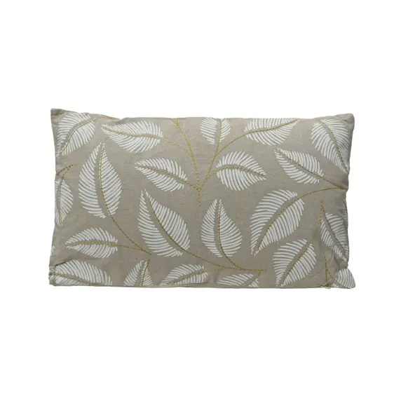 Leaf Design Rectangle Cushion - image 3