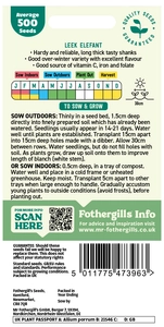 Leek Elefant Seeds - image 2