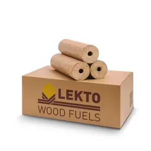 Lekto Hardwood Heat Logs 20kg - image 1