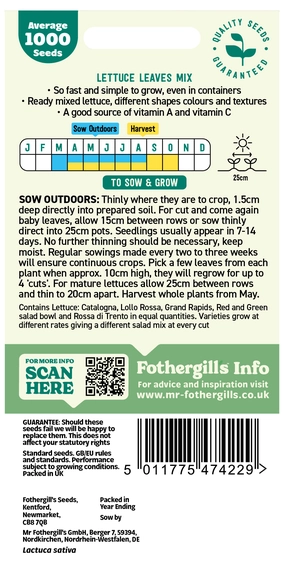 Lettuce Leaves Mixed - image 2