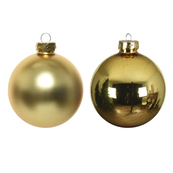 Light Gold Bauble Set - 20 - image 2