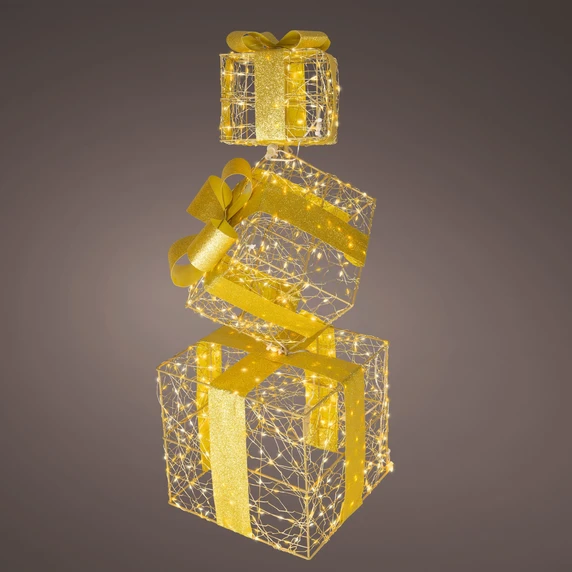 Light Up Giftbox Stack