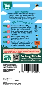 Little Gardeners Bunny Tails Grass - image 2