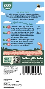 Little Gardeners Egg Heads Cress - image 2