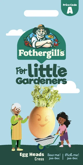 Little Gardeners Egg Heads Cress - image 1