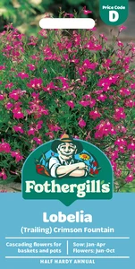 Lobelia Crimson Fountain Seeds - image 1