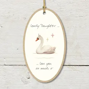 Lovely Daughter Keepsake Plaque