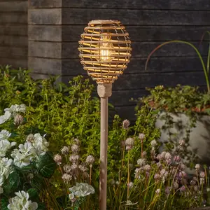 Lumina Rattan Stake Light - image 2