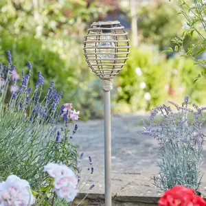 Lumina Rattan Stake Light - image 2